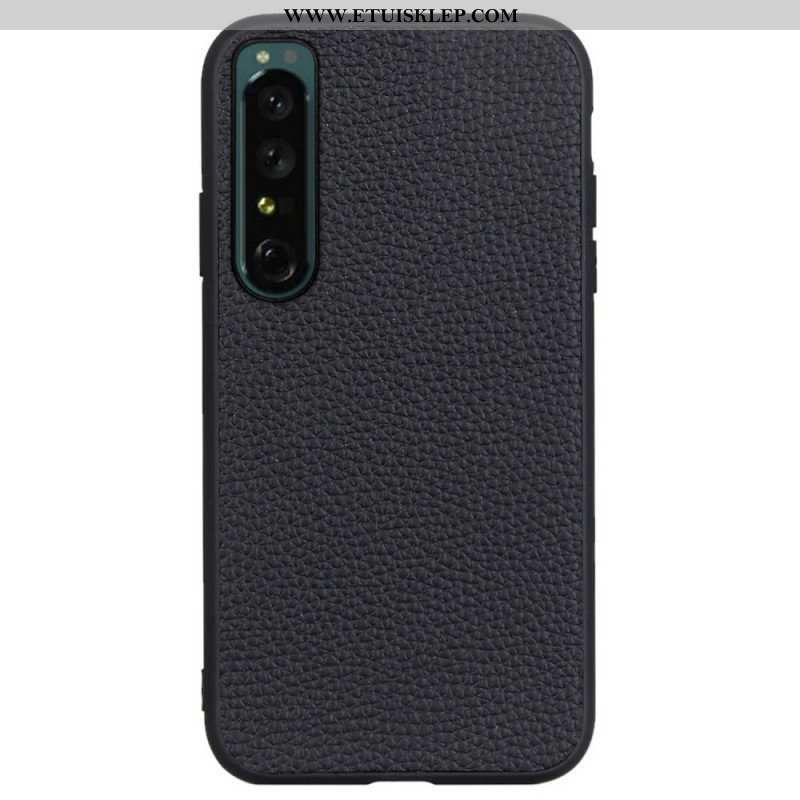 Etui do Sony Xperia 1 IV Hybrydowa Skóra Naturalna